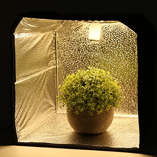 Leapiture Caixa de Luz de Estúdio Portátil Tenda Kit Preto Dobrável Iluminação Softbox Tenda de Tiro