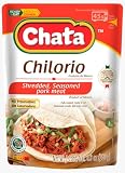 Chata Mexican Pork Chilorio, Seasoned Shredded Pork, 8.8 oz