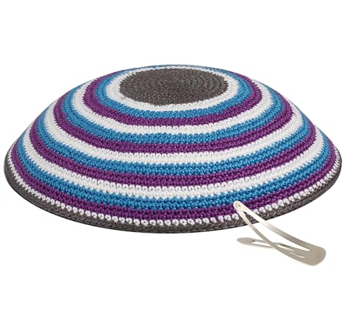 Circular Pattern Knitted Kippah