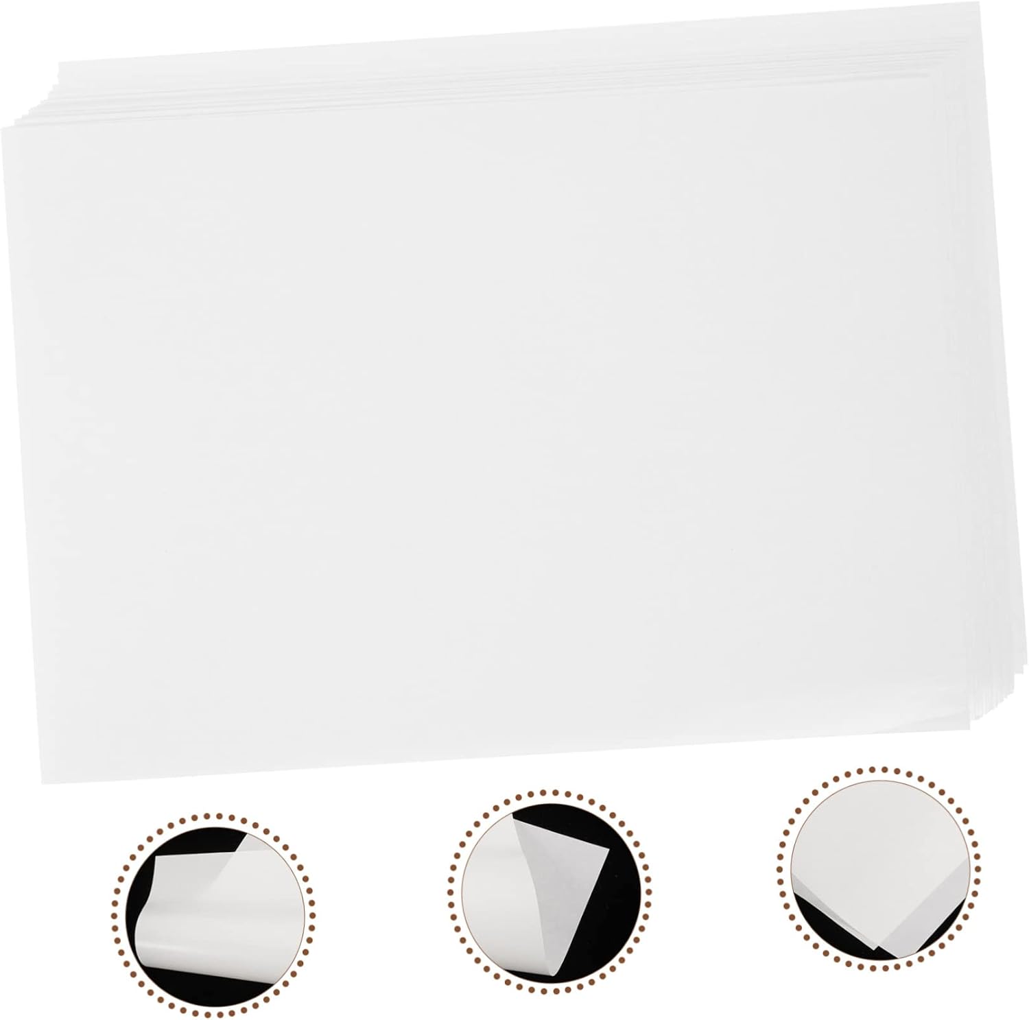 Uonlytech 120pcs Diamond Drawing Release Paper for and Dust Prevention Double-Sided Non-Stick Covering for Diamond Art for Crafting and Sharing