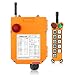 Hoist Crane Industrial Radio Remote Control Wireless Transmitter Stop Button F24-10D/10S (Double, 12V)