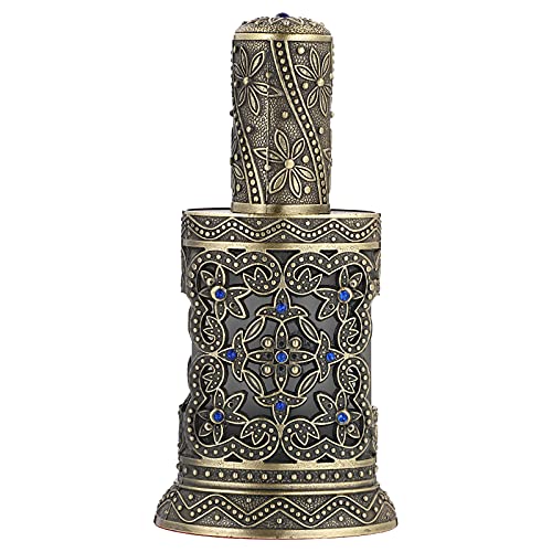 FOMIYES Vaporisateur Parfum Vintage 14Cm Bouteille Vide Étanche Pour Huiles Essentielles Et Parfum Flacon De Voyage Durable Et Pratique Pour Usage Quotidien Et Déplacements