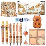 Stylo gel effaçable : corrigez sans effort les erreurs et réécrivez sans endommager votre papier avec nos stylos gel rétractables et effaçables. Que ce soit pour noter des notes de réunion ou gribouiller, ces stylos sont sûrs d'être appréciés par les étudiants, les professionnels et les gribouillants, peuvent être comme cadeaux d'anniversaire, cadeaux capybara pour filles, cadeaux de départ, cadeaux de remerciement, cadeau de Noël