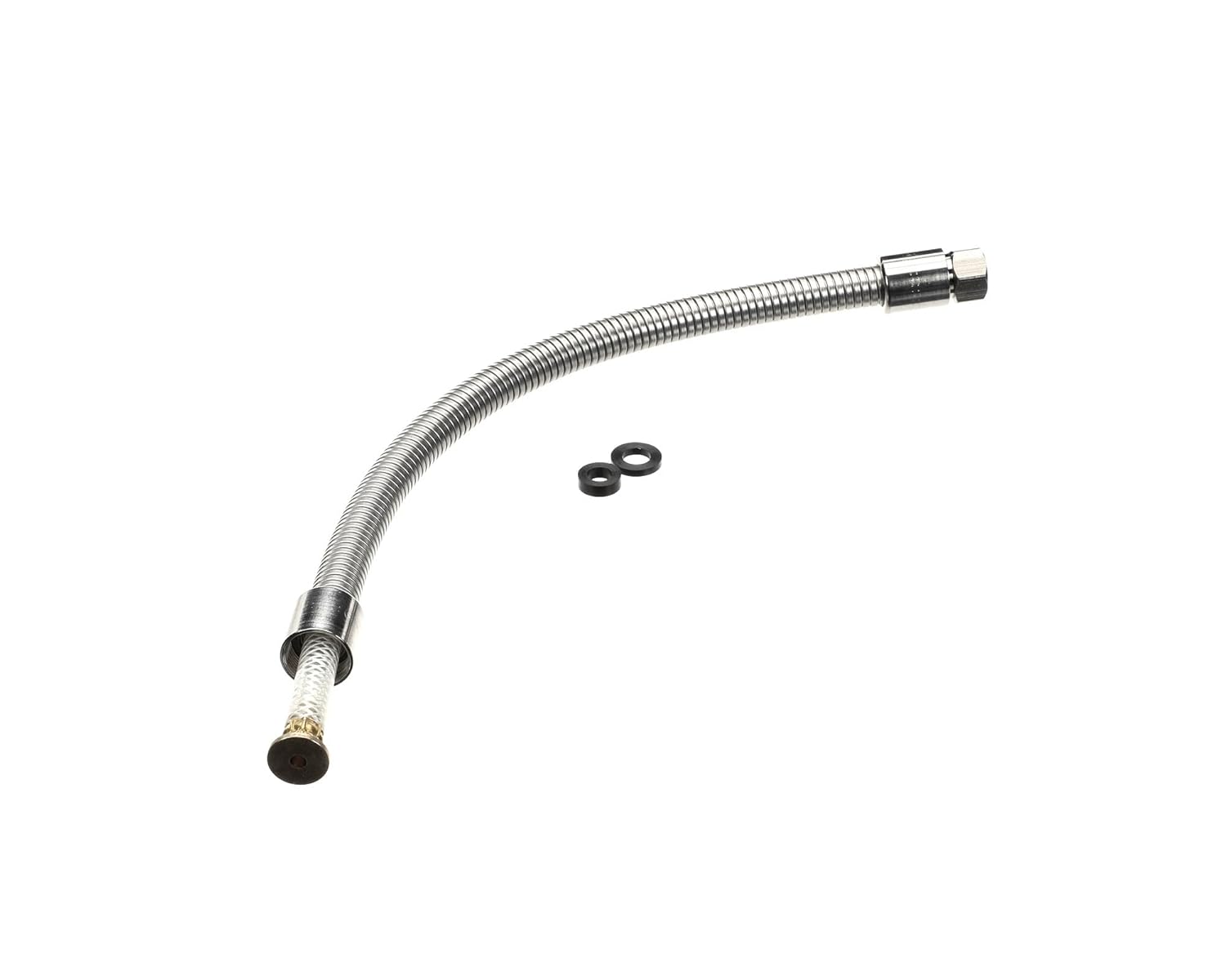 T&S Brass B-0024-H2A Flexible Stainless Steel Hose with Less Handle