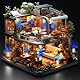 10 Stück Mini LED Licht, Kleine LED Lichter für Puppenhaus, Kleines Licht mit Batterie, Micro LED Lichter für Partydekoration, Vitrinen, DIY-Bastelarbeiten, Puppenhaus Beleuchtung (Blau)