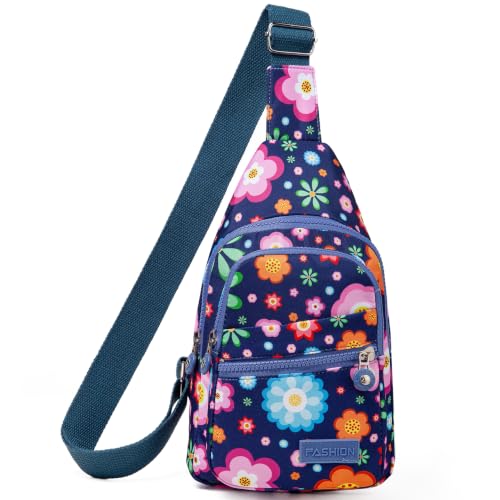 Image of Banelu Small Sling Backpack Crossbody Bags for Women Men, Sling Bag Cross Body Bag Fanny Packs Crossbody Purses