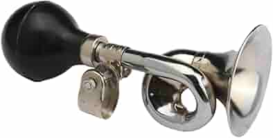 Clacson Ad Aria Per Bicicletta Vintage - In Metallo E Silicone, Design Retrò Per Mountain Bike - Foto 9