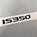 1pc Fits for 2014-2024 is 350 IS350 Rear Trunk Badge Logo Emblem Nameplate (Gloss Black)