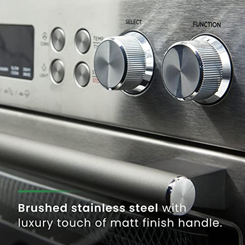 Val Cucine 10-In-1 Smart Air Fryer - Extra-Large Convection Countertop Toaster Oven - Brushed Stainless Steel Finish - 26.3 Qt/25 L #TOP1