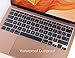 CaseBuy Premium Ultra Thin Keyboard Cover for MacBook Air 13.3 inch 2021 2020 Model A2179 A2337 M1 Chip, MacBook Air 13 inch M1 TPU Protective Skin(Not Fit 2022-2025 Air M2 M3 M4 A2681 A3113 A3240)