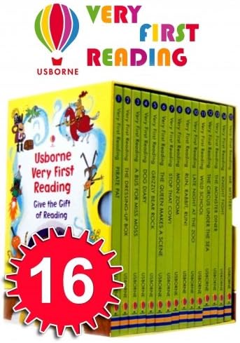 Usborne Very First Reading Set [Hardcover-spiral] by Paperback – 1 Jan. 2014