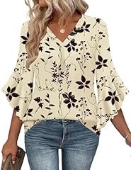 Apricot Black Floral