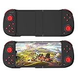 Amplia compatibilidad: el controlador de juegos móvil se ha diseñado para juegos de disparos, especialmente para juegos de paz, King of Glory y Knives Out. Compatible con versiones de Bluetooth para Android 6.0 y superior y iOS 11.0 ~ 13.3.1, compatible con Android, teléfonos móviles iOS / Smart TV. (Nota: la autorización de dispositivos iOS (como el dispositivo para iPhone / iPad) es limitada, por lo que el sistema está limitado a 11.0 ~ 13.3.1)