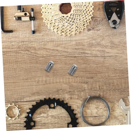 2pcs Tapas de Válvula para Bicicleta de Aleación de Titanio, Protector Ligero para Válvula de Neumático, para Ciclismo de Carretera y Montaña miniatura 4