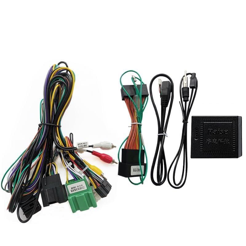 Roadivox Car for Audio 16PIN Android Power Cable Adapter with Canbus Box for Chevrolet Cruze for Buick Regal Verano Wiring Harness