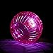 Kaytee Run-About Ball Rainbow with with Led Light Rainbow 7 Inches