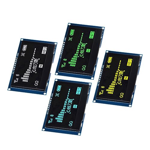 Image of HiLetgo 2.42 inch SSD1309 128x64 OLED Display Module 2.42 Inch OLED LCD Display Module IIC I2C 4 Pin or SPI 7 Pin Optional