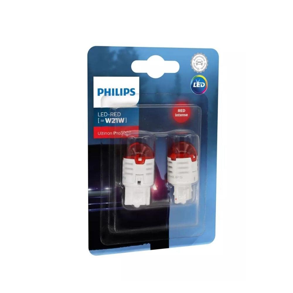Philips Ultinon Pro3000 LED car signaling bulb (W21W red)