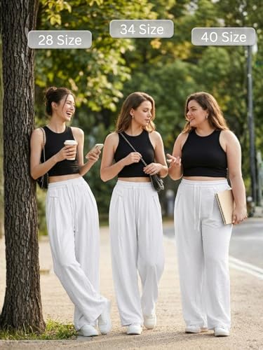 Image of GRECIILOOKS High Waist Polycotton Trousers for Women - Flared Parachute Pants with Side Pockets | Casual Travel Cargo Pants (Available in Plus Size and Value Pack)