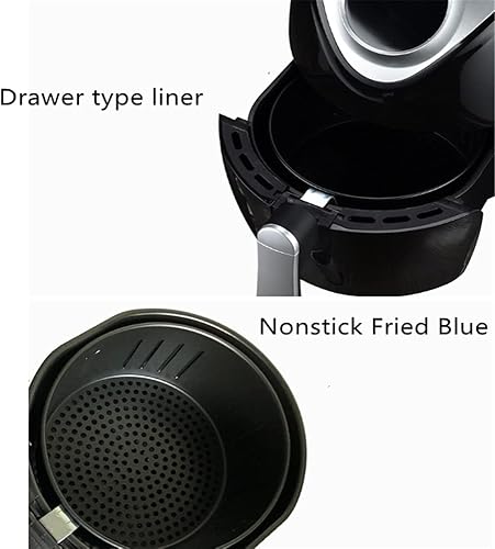 Miniatura 3 de Freidora de aire multifunción sin humos de la máquina automática de papas fritas bajas en grasa de alta capacidad para el hogar