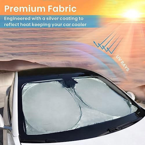 Parasole per parabrezza auto, certificato