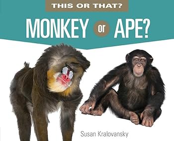 Staple Bound Monkey or Ape? Book