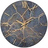 EFFETTO MARMO SCURO CON VENATURE ORO: base in legno e resina epossidica con finitura effetto marmo, impreziosita da foglia oro per un impatto visivo elegante e distintivo.