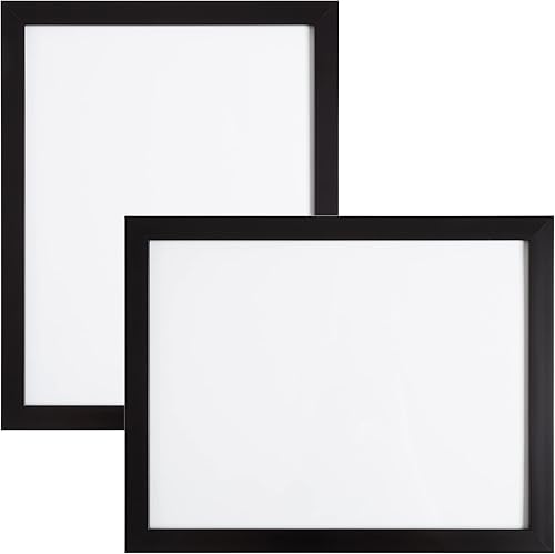 Miniatura 8 de Lavish Home - Juego de 6 portarretratos de 11 x 14 pulgadas con soporte y ganchos para galería de pared o retrato familiar, decoración de pared