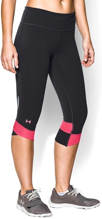Under Armour Fly by Compression Capri Leggings Piratas, Mujer : Amazon.es:  Ropa