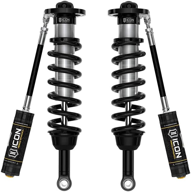 ICON 1.25-3.5" Lift, 2.5 VS Front Coilover Kit, Pair, Compatible with 22-23 Toyota Tundra, 58770