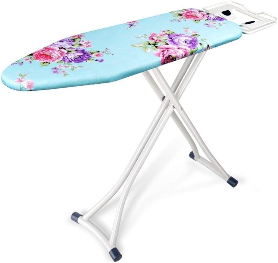 アイロンツールホームアイロンラック、マルチカラープリントコットンアイロン台安定強化アイロン台、あらゆる種類の衣類のアイロンに適してい