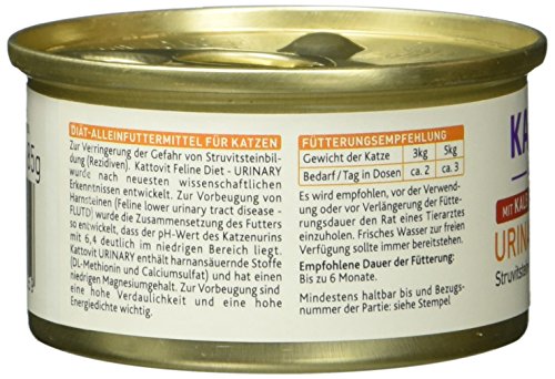 Kattovit Katzenfutter Urinary mit Kalb 85 g im 24er Pack