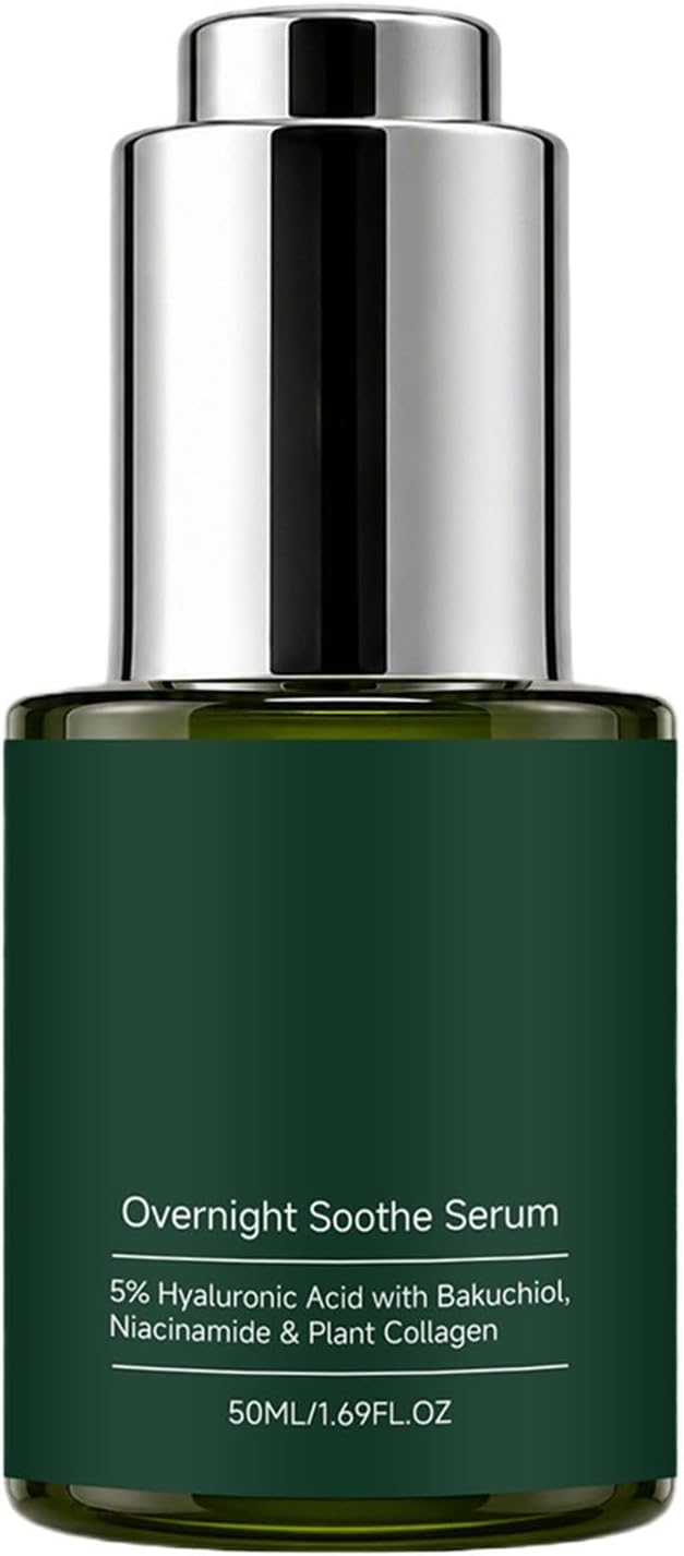 Overnight Skin Soothing – 50ml Facial Firming Night Repair,Facial Redness Reducing Liquid | for Women Girlfriend Home Travel Nighttime Repair