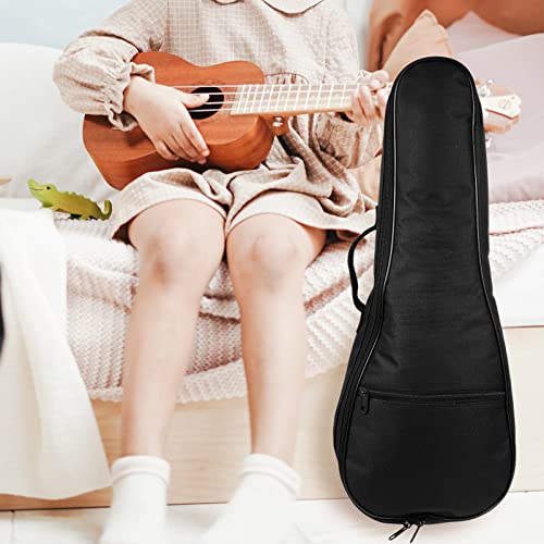 EXCEART Capa grossa acolchoada para ukulelele, bolsa de armazenamento havaiana para ukulelele para s