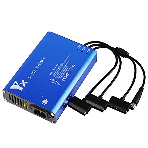 Yangers Multi Elegante rápido de Pilas Equilibrio Cargador de la Pared de 3 baterías