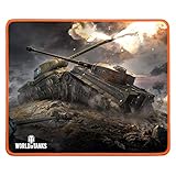 Diseño Tankiste: Disfruta de una alfombra de 320 x 270 x 3 mm decorada con una impresionante ilustración apocalíptica que te recordará tus mejores batallas.