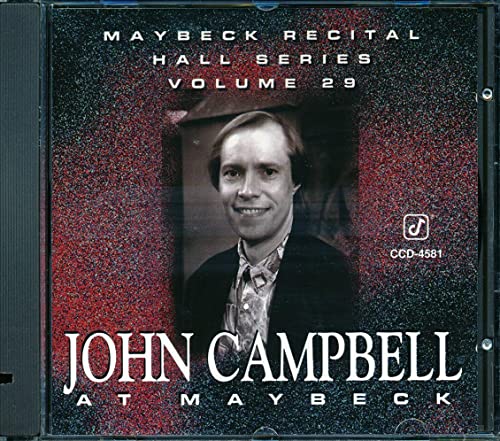 John Campbell: Live At Maybeck Recital Hall, Vol. 29