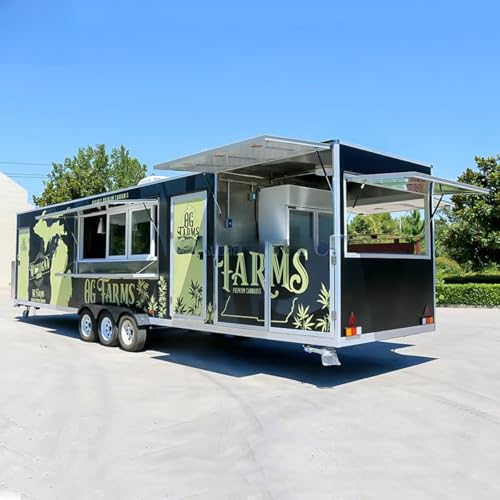 Luxury Food Trailer with Concession Equipment and Wheels