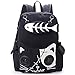 Produktbild HECHEN Mode-Sport-Rucksack, Multifunktions-Bluetooth-Canvas-Tasche Rucksack, Damen-Rucksack