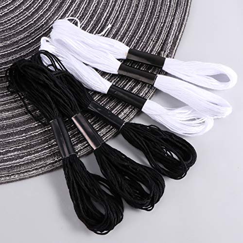 EXCEART 100 Rolos de Fio Bordado Ponto Cruz Fio Amizade Pulseiras Artesanato Fio Costura Diy Fazendo