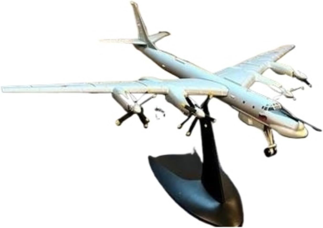 1:200 for Russian TU-95 Air Force Military Fighting Alloy Aircraft Model Interchangeable Wheel Scale Metal Airplane