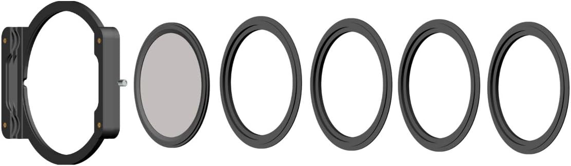 ICE 100-Pro 100mm Filter Holder Kit Inc: Optical Glass CPL, 67mm 72mm 77mm 82mm Adapters & Storage Pouch