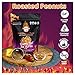 Hot Monkey Nuts Spicy Artisanal Peanuts | 3-Pack Spiciest Peanuts | Black Widow's Bite, Hot-Winged Reaper, and Curry Up! I'm on Fire - Spicy Nuts - 3 Hottest Flavors
