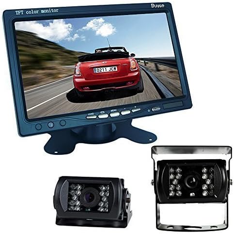 Buyee® Car Rear view Kit 7" TFT LCD Monitor+2 * 18 LED Reversing CCD Reversing Camera
