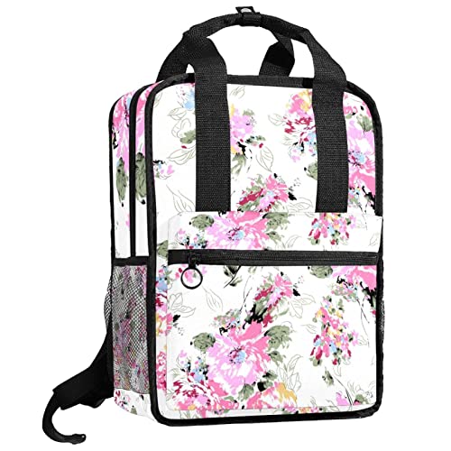 Sac à dos rétro unisexe avec bretelles réglables matelassées et grand volume Couleur 7