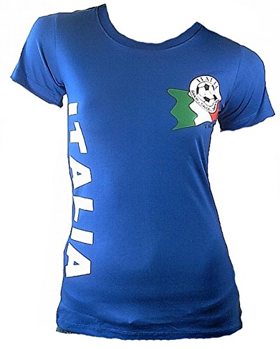 TICILA - Camiseta - para hombre, Todo el año, Mujer, color Blau, tamaño 42