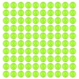 100pc Pickleball Balls,40 Holes Outdoor pickleball balls with Mesh Bag,8mm Precision Drilled-Spaced Pickle ball Set-Professional Plastic Ball for Pickleball Paddles&Indoor or Outdoor Sport Court(green