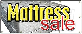 48"x120" Mattress Sale Banner Sign Store Signs Bed Bedding