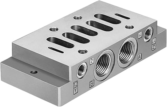 NURII Solenoid Valve Solenoid Valve Individual Subbase, NAS-1/2-3A-ISO 10336
