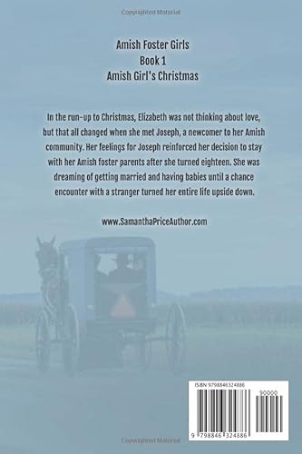 Amish Girl's Christmas LARGE PRINT: Amish Romance